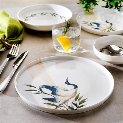 Schafer Dolce Yemek Takımı 24 Parça-Yeşil