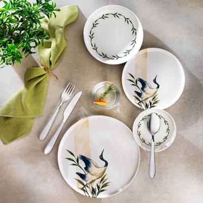 Schafer Dolce Yemek Takımı 24 Parça-Yeşil