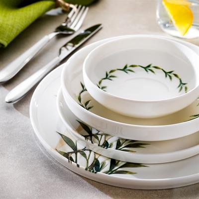 Schafer Dolce Yemek Takımı 24 Parça-Yeşil