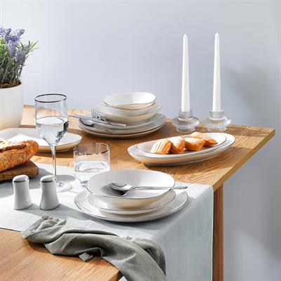 Schafer Ella Yemek Takımı 56 Parça-Platin