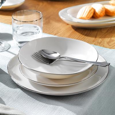 Schafer Ella Yemek Takımı 56 Parça-Platin