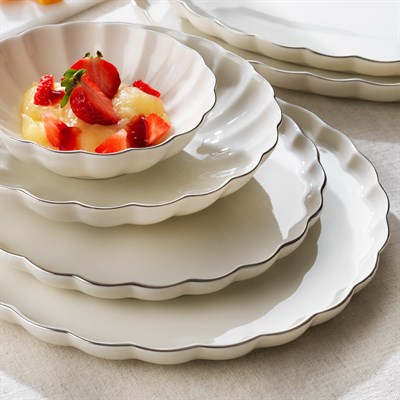 Schafer Evelynn Yemek Takımı 29 Parça-Platin