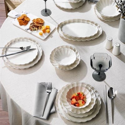 Schafer Evelynn Yemek Takımı 29 Parça-Platin