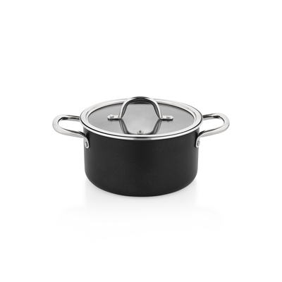 Schafer Everyday 3 lü Tencere Seti 6 Parça-Antrasit