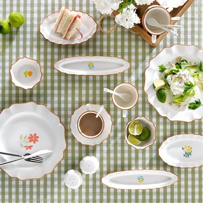 Schafer Fiora Kahvaltı Takımı 32 Parça-Çiçekli