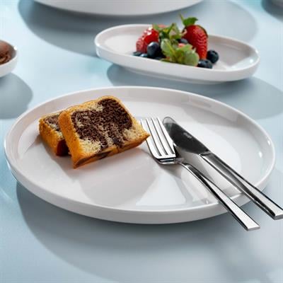 Schafer Freya Dove Yemek Tabağı 21 Cm-1 Parça-Beyaz