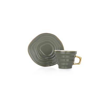 Schafer Glossy 6 Kişilik Kahve Fincan Takımı 12 Parça-Asorti04