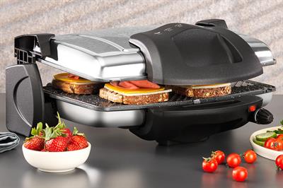 Schafer Grill Chef Tost Makinesi-Inox