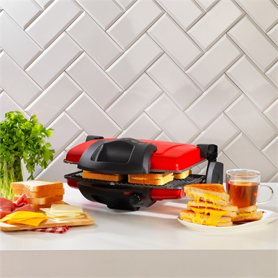 Schafer Grill Chef Tost Makinesi-Lal Kırmızı
