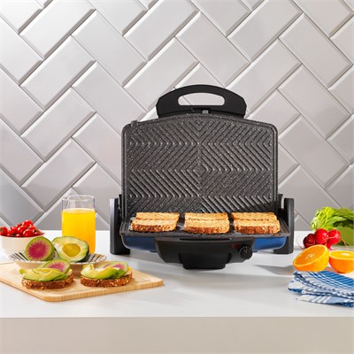 Schafer Grill Chef Tost Makinesi-Mavi