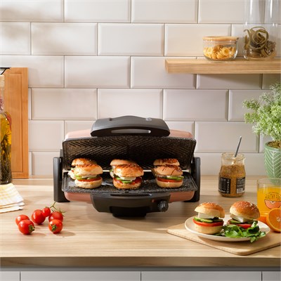 Schafer Grill Chef Tost Makinesi-Rosegold