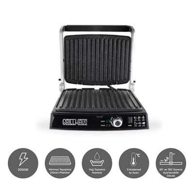 Schafer Grill Haus Tost Makinesi-Rosegold