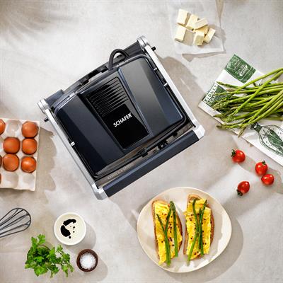 Schafer Grill Haus Tost Makinesi-Siyah