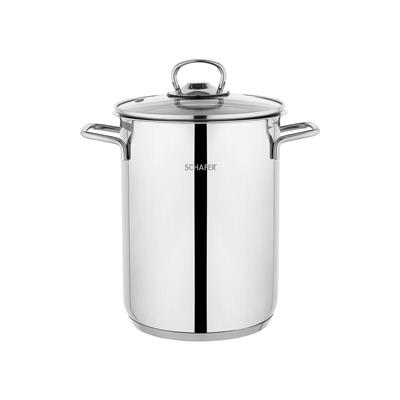 Schafer Gurme Kuşkonmaz ve Kızartma Tenceresi 3 Parça-Inox