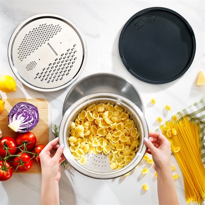 Schafer Gurme Multifonksiyonel Rende 4 Parça-Inox