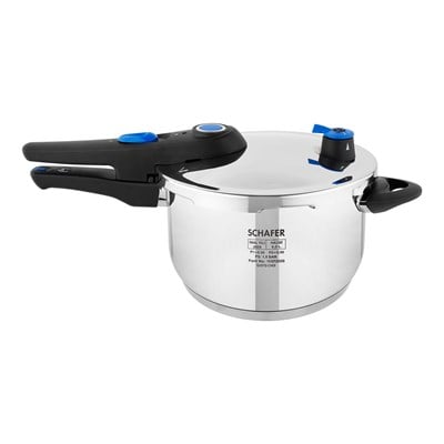 Schafer Gusto Chef 6 L Düdüklü Tencere-Inox