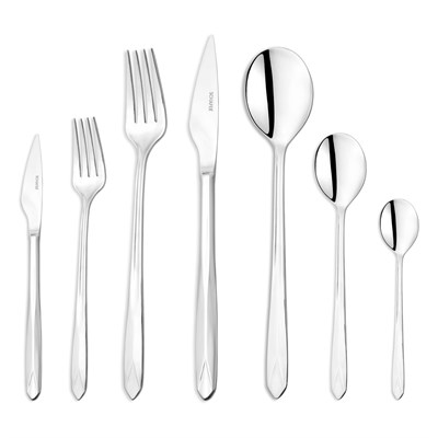 Schafer Hamburg 84 Parça Çatal Kaşık Bıçak Takımı-Gümüş34