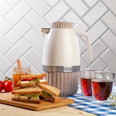 Schafer Hause Cam Termos 2 L-Bej