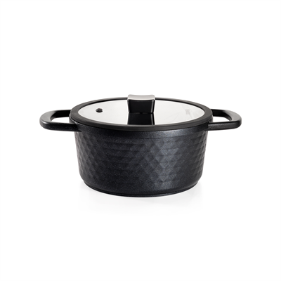 Schafer Hektor Döküm Tencere Seti 7 Parça-Siyah