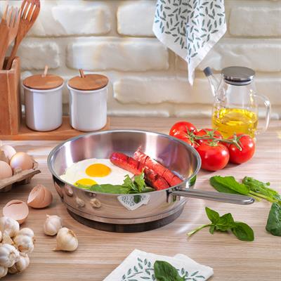 Schafer Held Çelik Tava 26 Cm-1 Parça-Inox