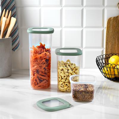 Schafer Hold 3 lü Saklama Kabı-Su Yeşili