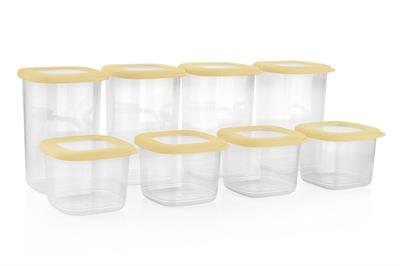 Schafer Hold 8 li Saklama Kabı-Sarı