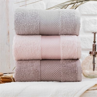 Schafer Home Arya 4 Lü Havlu Seti 50x85 Cm-Asorti07