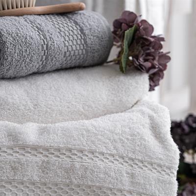 Schafer Home Arya Banyo Seti 6 Parça-Gri/Beyaz