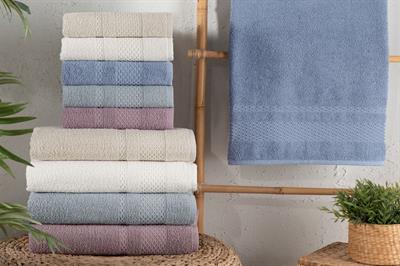 Schafer Home Arya Havlu 50x90-İndigo