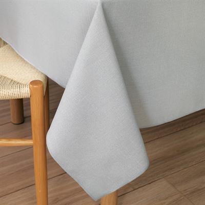 Schafer Home Bianca Keten Polyester Masa Örtüsü 160x250 Cm- Açık Gri