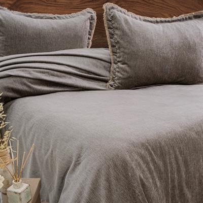 Schafer Home Blossom Yatak Örtüsü Seti 3 Parça-Bej