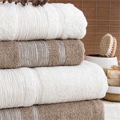 Schafer Home Bohemia 2 Banyo Seti 6 Parça-Krem/Bej