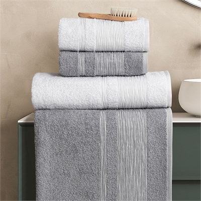Schafer Home Bohemia 2 Banyo Seti 6 Parça-Gri/Pudra