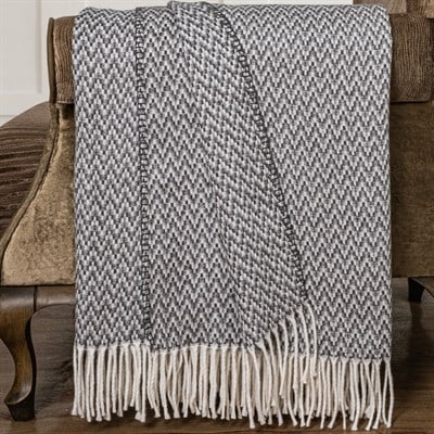 Schafer Home Caprice Throw Battaniye 130x170 Cm-Gri