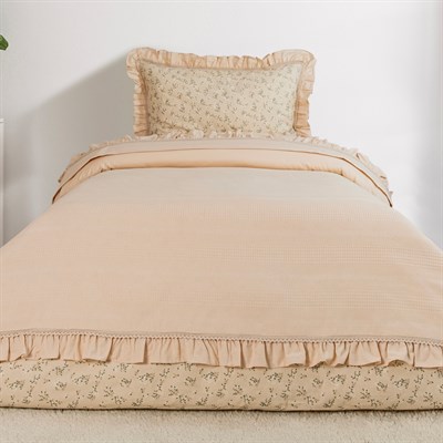 Schafer Home Chance Tek Kişilik Pike Takımı 3 Parça-Bej