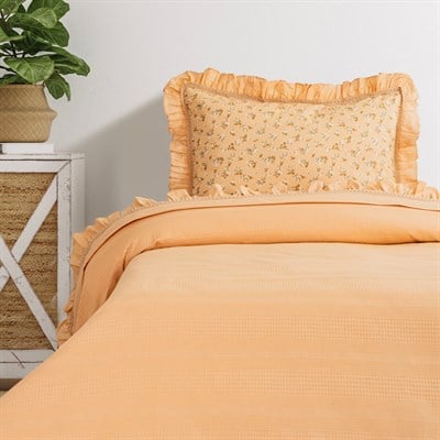 Schafer Home Chance Tek Kişilik Pike Takımı 3 Parça-Açık Hardal
