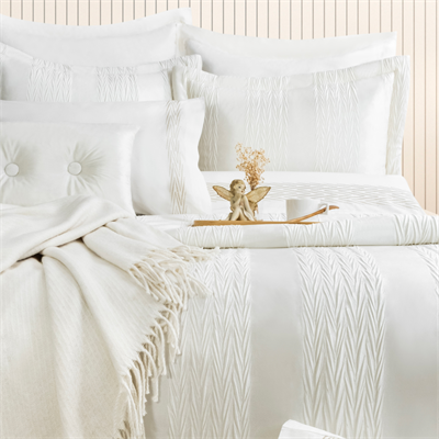 Schafer Home Diamond Çeyiz Seti 11 Parça-Krem