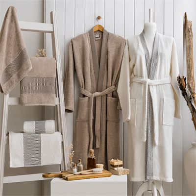 Schafer Home Dina Banyo Seti 6 Parça-Bej