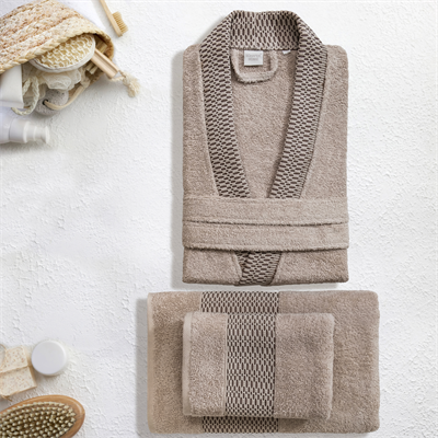 Schafer Home Dina Banyo Seti 6 Parça-Bej