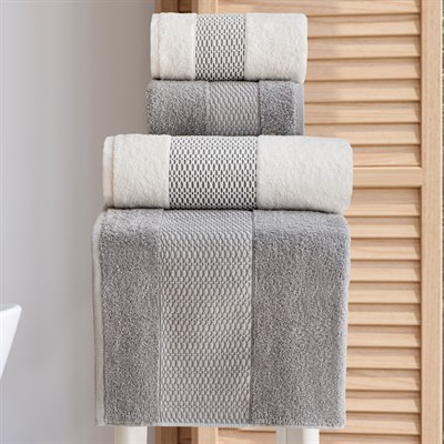 Schafer Home Dina Banyo Seti 6 Parça-Gri