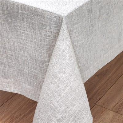 Schafer Home Dot Masa Örtüsü 160x240 Cm 1 Parça-Gümüş