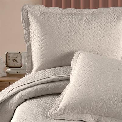 Schafer Home Elegance Yatak Örtüsü Seti 3 Parça-Bej