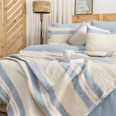 Schafer Home Enza Çeyiz Seti 8 Parça-Mavi