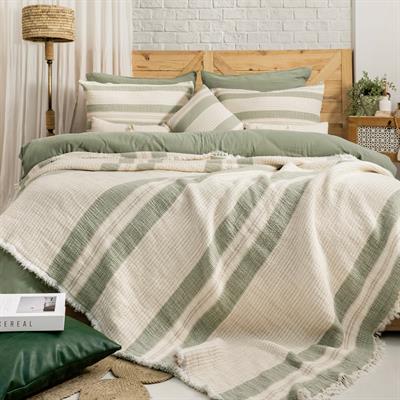 Schafer Home Enza Çeyiz Seti 8 Parça-Yeşil