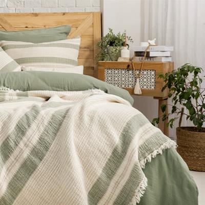 Schafer Home Enza Çeyiz Seti 8 Parça-Yeşil