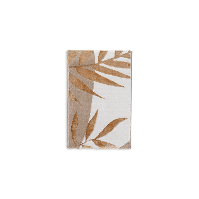 Schafer Home Floral 2 li Banyo Paspası-Gold