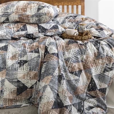 Schafer Home Geo Çift Kişilik Nevresim Takımı 4 Parça