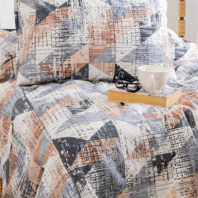 Schafer Home Geo Tek Kişilik Nevresim Takımı 3 Parça