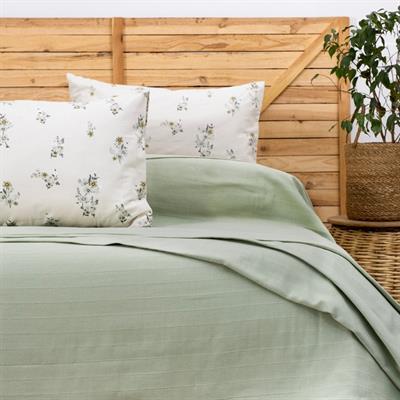 Schafer Home Hera Çift Kişilik Pike Takımı 4 Parça-Yeşil