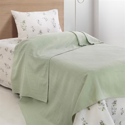 Schafer Home Hera Tek Kişilik Pike Takımı 3 Parça-Yeşil